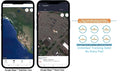 Waterproof Mini Pet Location Finder w/ Pet GPS Tracking Cell Phone App Size:M Default