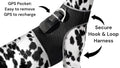 Waterproof GPS Tracker Dog Cat Rechargeable Locator with Battery Alert Size:L Default