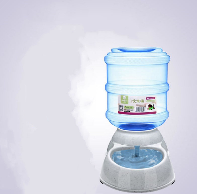 Cats Dogs Automatic Pet Feeder Drinking Water Fountains Large Capacity Plastic Pets Dog Food Bowl Water Dispenser Water feeder