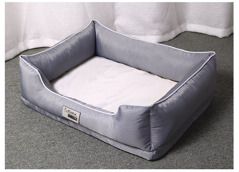 Removable Pet Litter Dog Beds Pet Supplies Grey