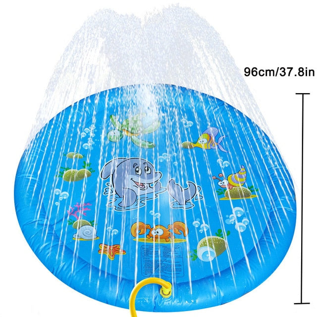 Pet Dog Sprinkler Pad Play Cooling Mat 96cm (37.8in)