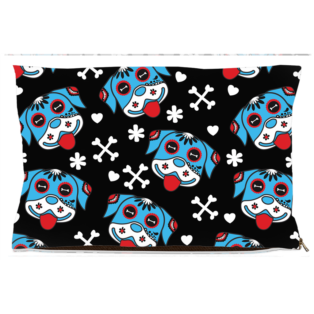 Day of the Dog Blue Dog Beds Fleece 18x28 inch