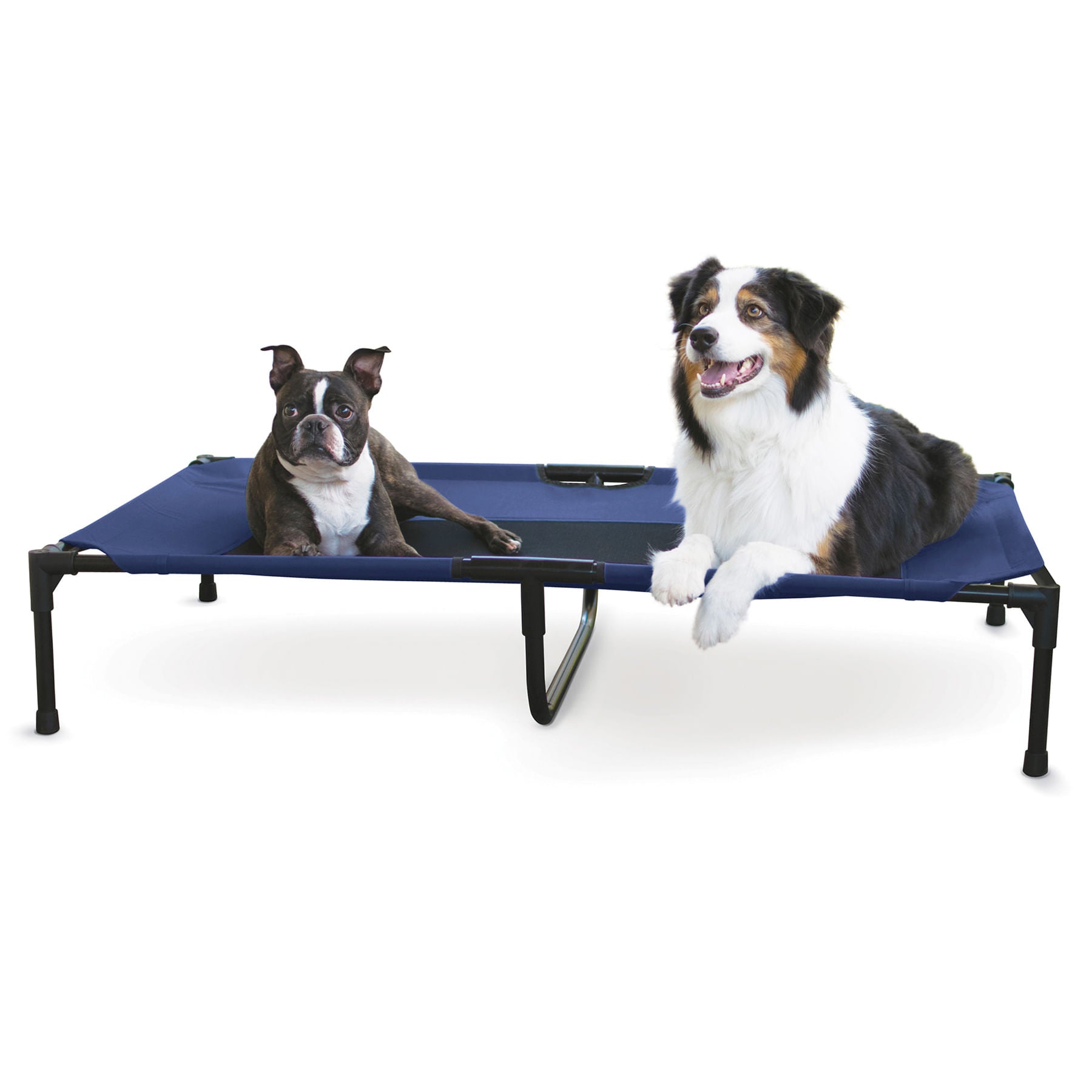 K&H Elevated Dog Bed, Small to X-Large Navy Blue XLarge