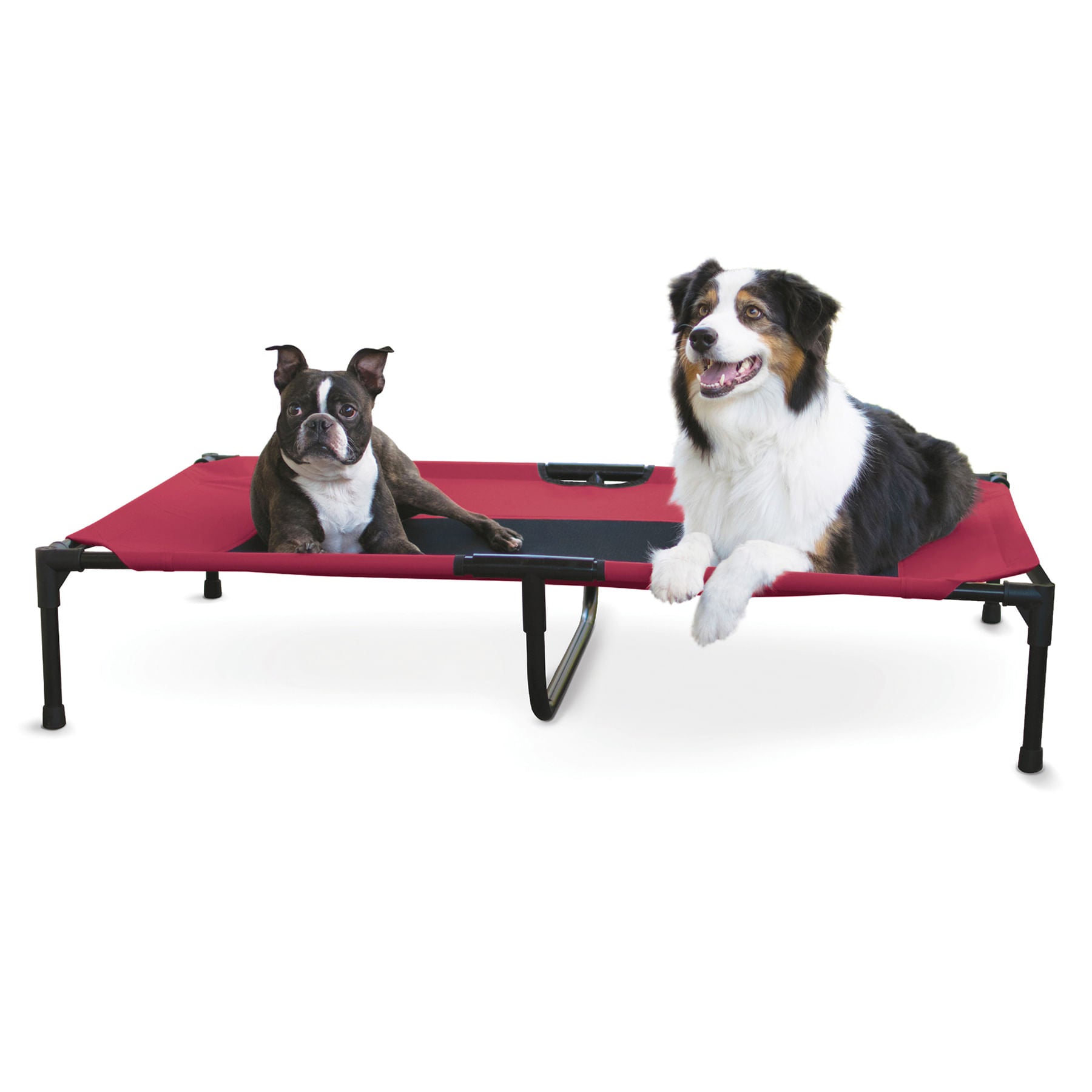 K&H Elevated Dog Bed, Small to X-Large Barn Red XLarge