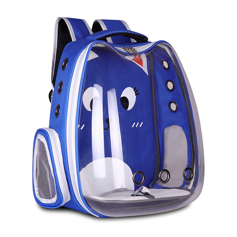 Pet Space Breathable Shoulder Cat Dog Backpack