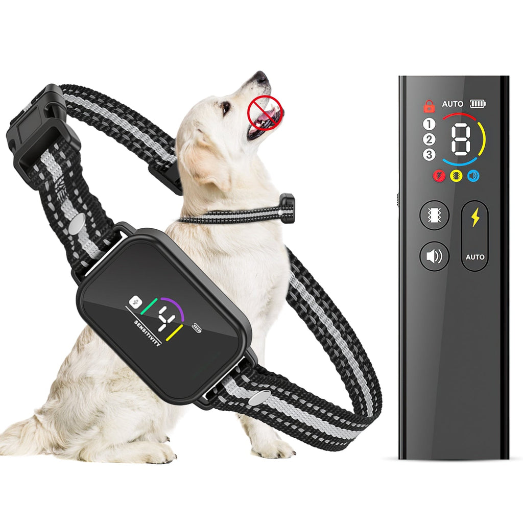 Dog Training Collar with Remote and Bark Control for Small Dogs