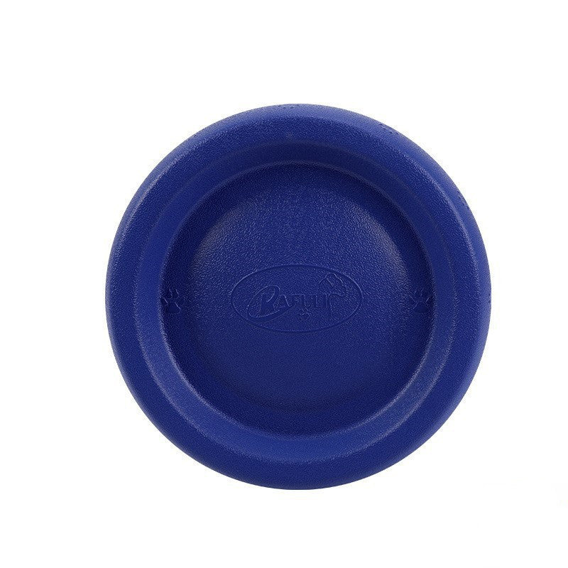 Dog Ball Toy Bite Resistance Puzzle Training Blue frisbee