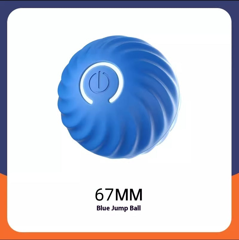 Pet Dog Rubber Ball Toys For Dogs Resistance To Bite Dog Chew Toys Puppy Pets Dogs Training Products Blue 67mm