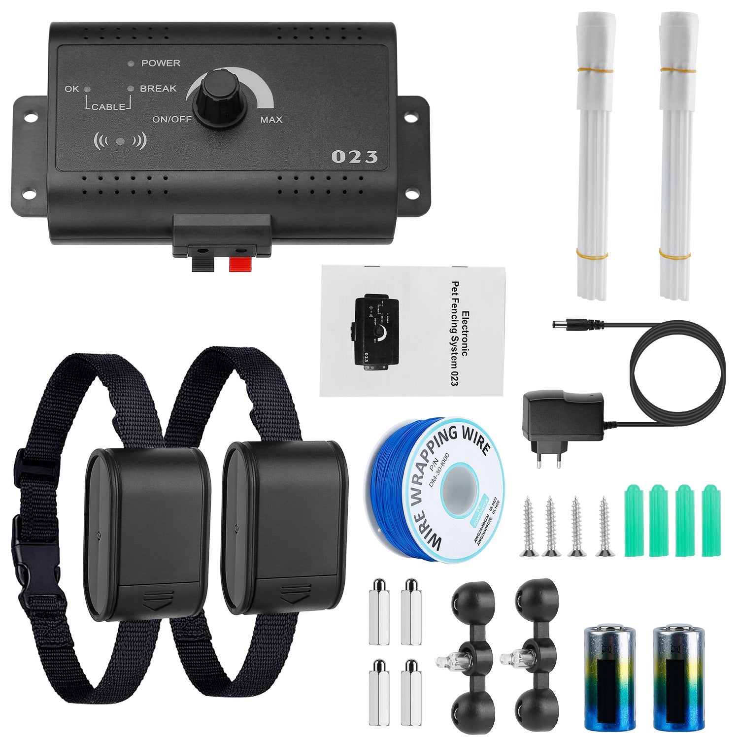 GBruno Electric Dog Fence System Black Full