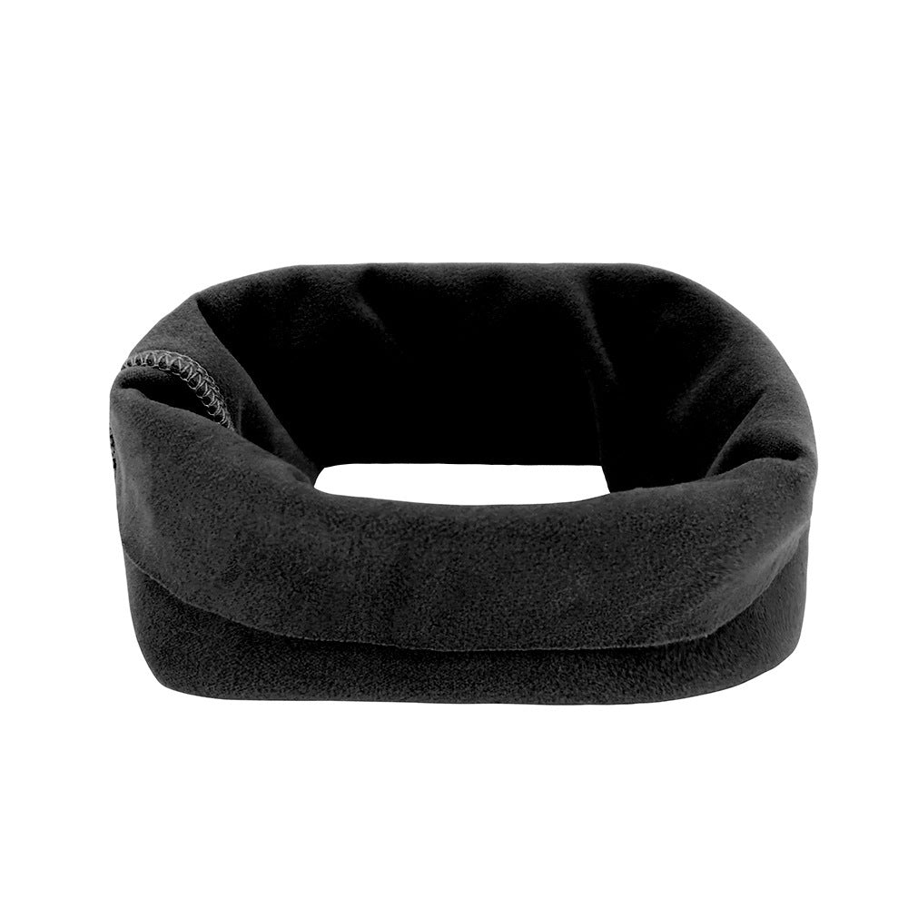 Calming Dog Ears Cover For Noise Reduce Pet Hood Earmuffs For Anxiety Relief Grooming Bathing Blowing Pets Drying Black