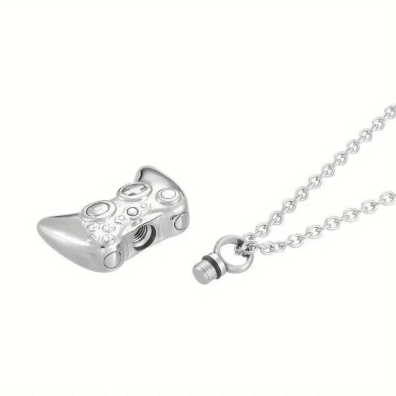 Game Controller Cremation Necklace Pendant