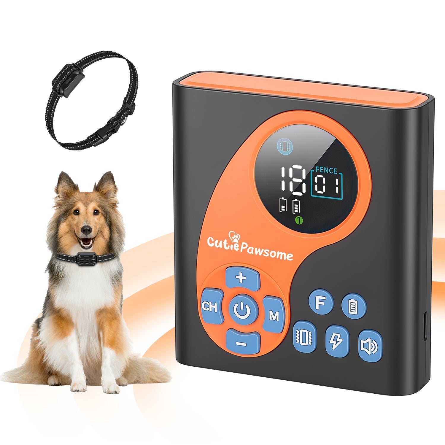 Wireless Dog Fence System with Training Collar - 722FT Range