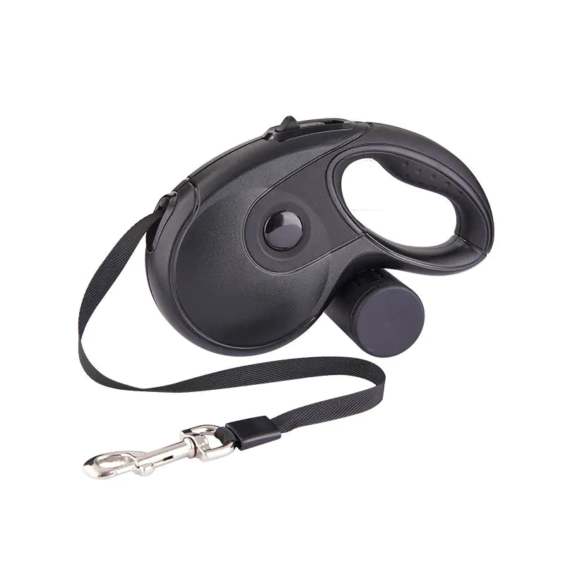 Automatic Retractable Dog Leash – 5M, Built-In Storage | 6 Colors Black 5M