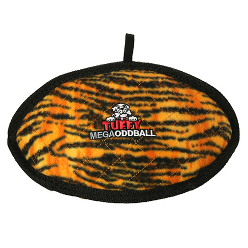 Large Football Dog Toy Tiger