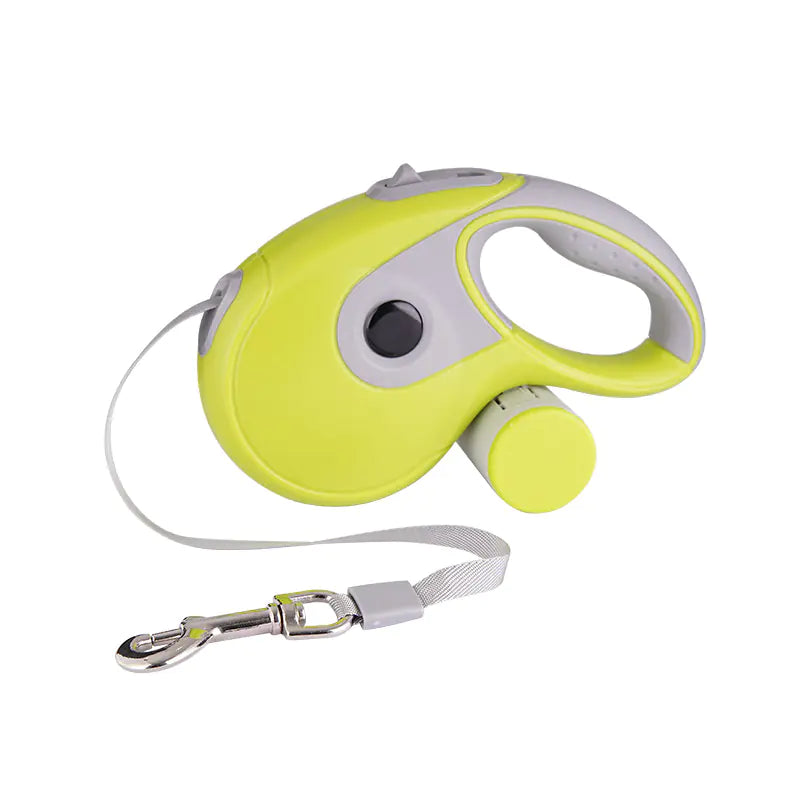 Automatic Retractable Dog Leash – 5M, Built-In Storage | 6 Colors Green 5M
