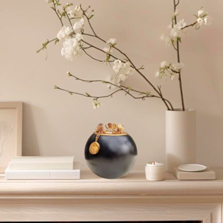 Orchid Urn for Dog & Pet Ashes - Handmade
