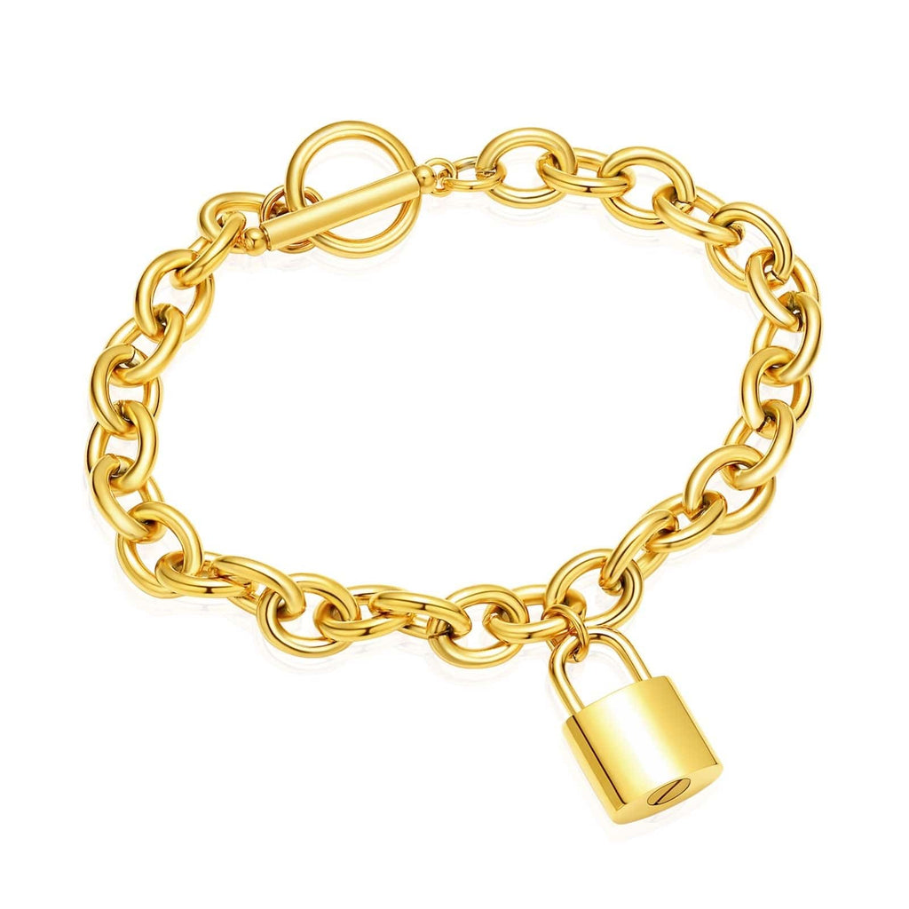 Golden Lock Ashes Bracelet 20cm