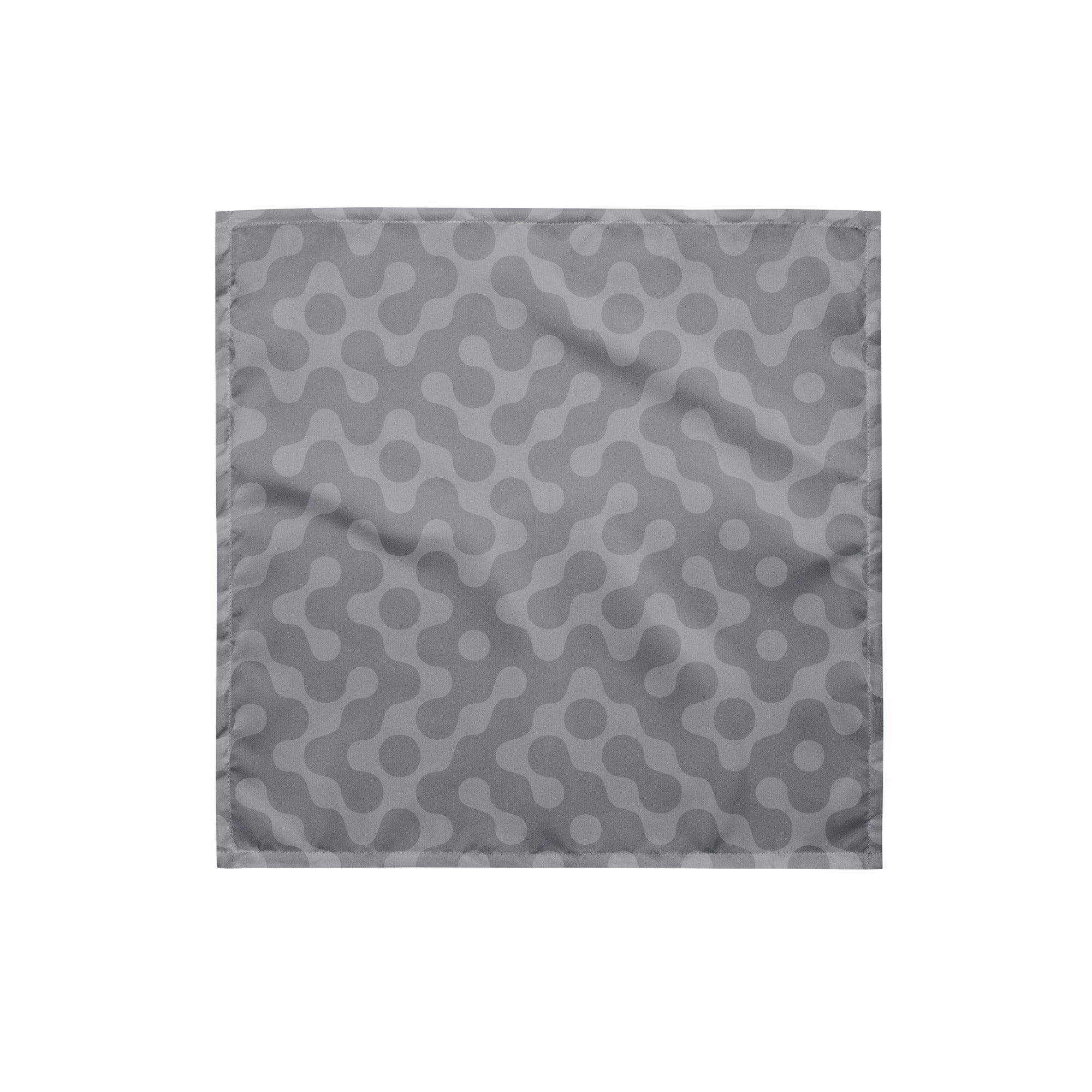Sebastian & Clementine Gray Morphing Pet Cotton Bandana
