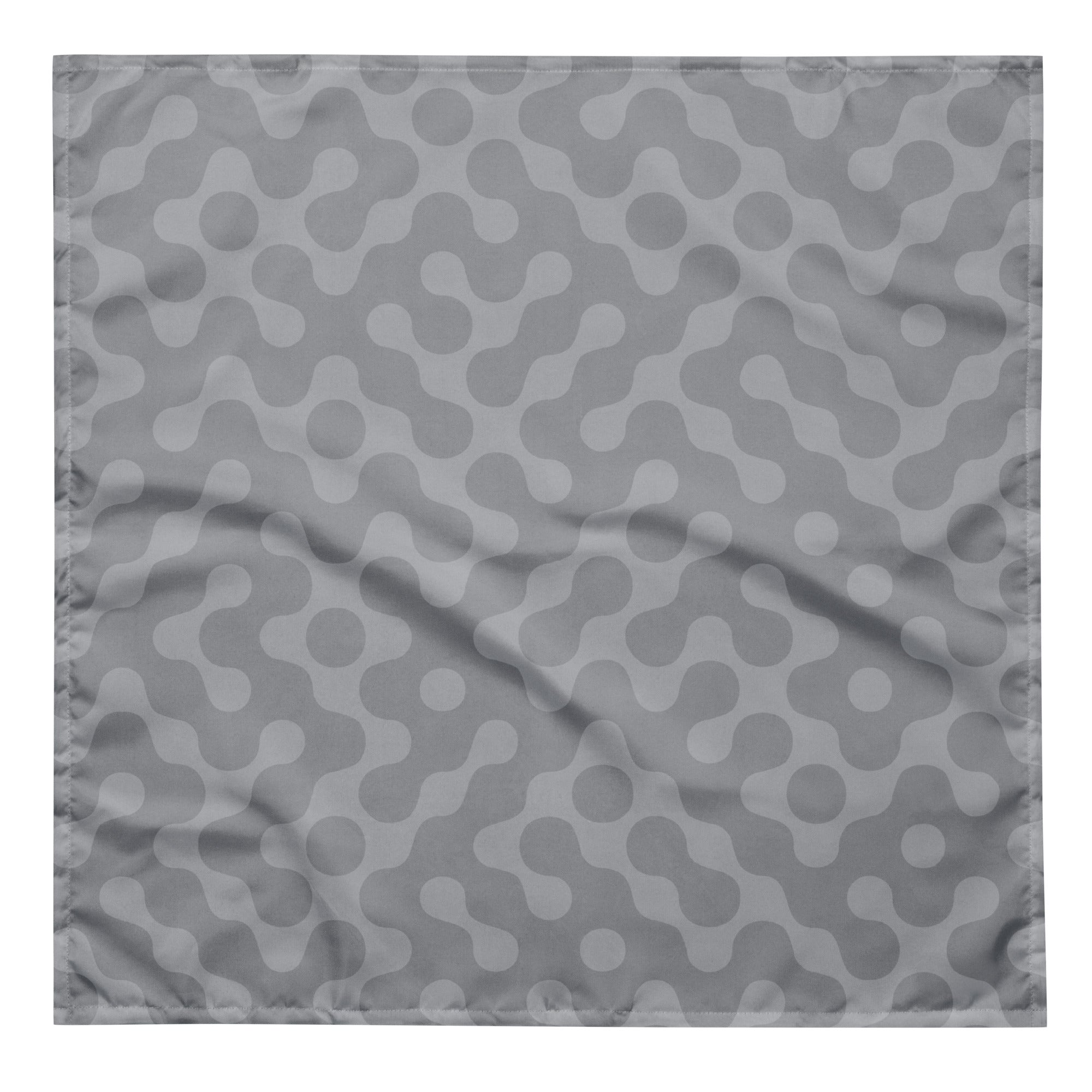 Sebastian & Clementine Gray Morphing Pet Cotton Bandana