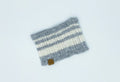 Cashmere Blend Scarf sets for Pets and their humans, Heather Grey XS