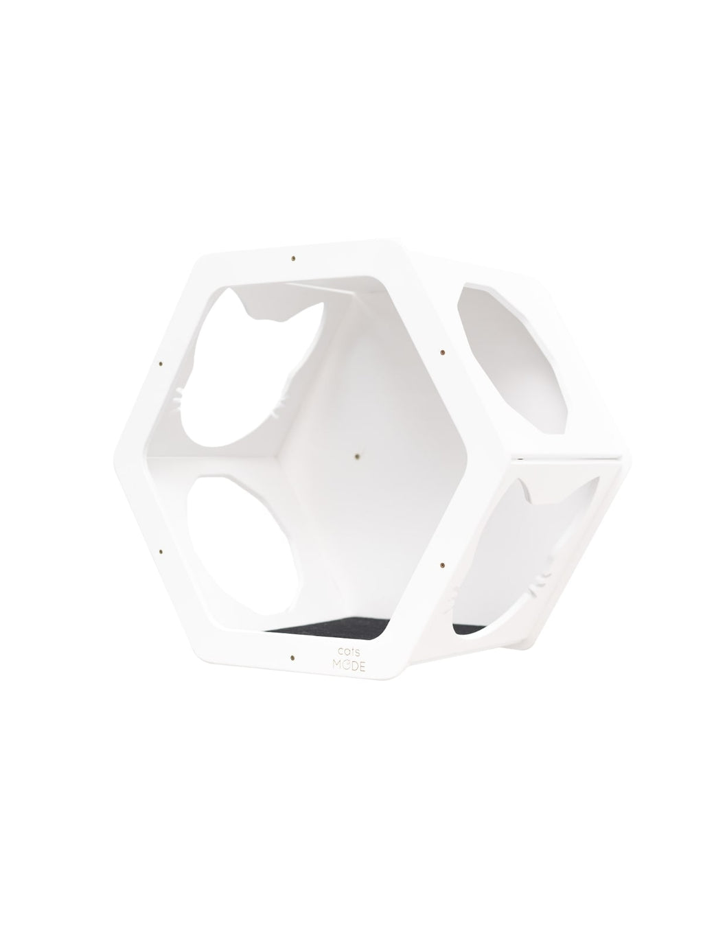 Wall Mount Cat Shelves Black