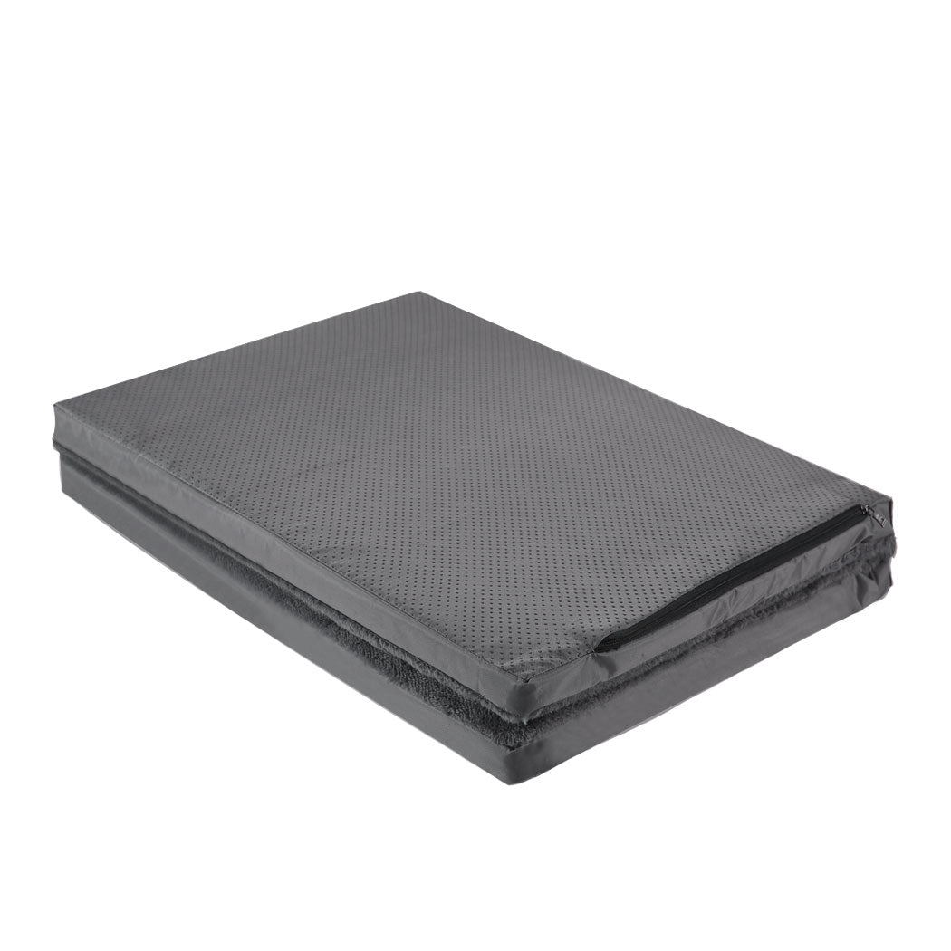 NNEIDS PaWz Pet Bed Foldable Dog Puppy Beds Grey XX-Large