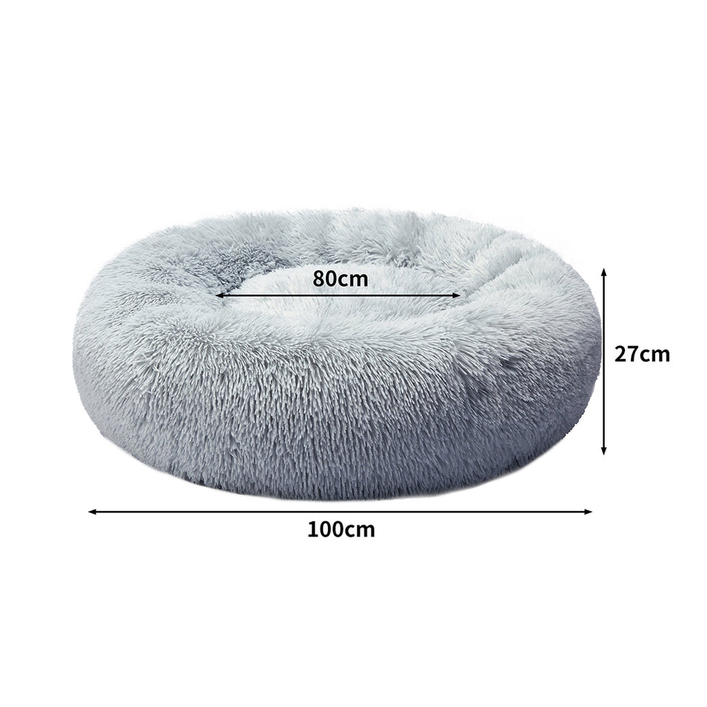 NNEIDS PaWz Pet Bed Dog Beds Mattress Bedding XXL Grey XX-Large