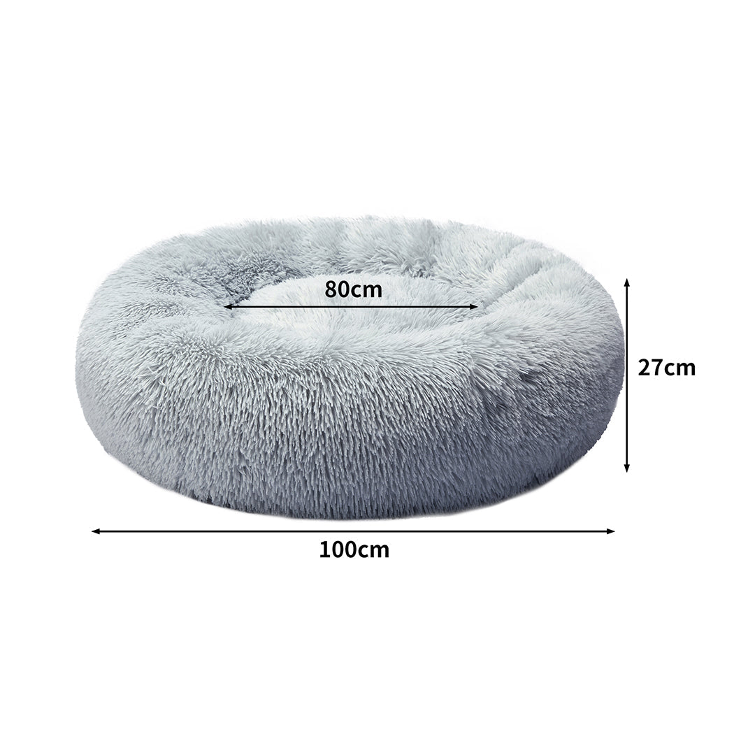 NNEIDS PaWz Pet Bed Dog Beds Mattress Bedding XXL Grey XX-Large