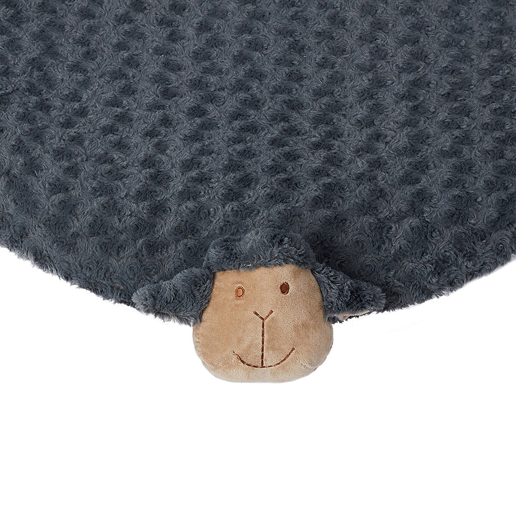 NNEIDS PaWz Pet Bed Cat Calming Beds Dog Squeaky L Charcoal Large