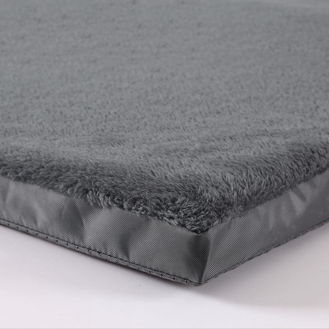 NNEIDS PaWz Pet Bed Foldable Dog Puppy Beds Grey XX-Large