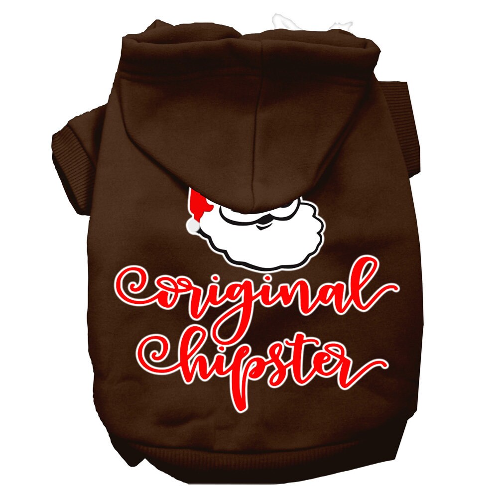 Christmas Pet Hoodie "Original Hipster"