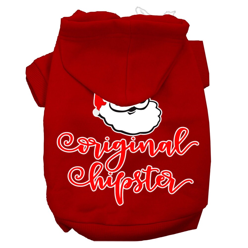 Christmas Pet Hoodie "Original Hipster"
