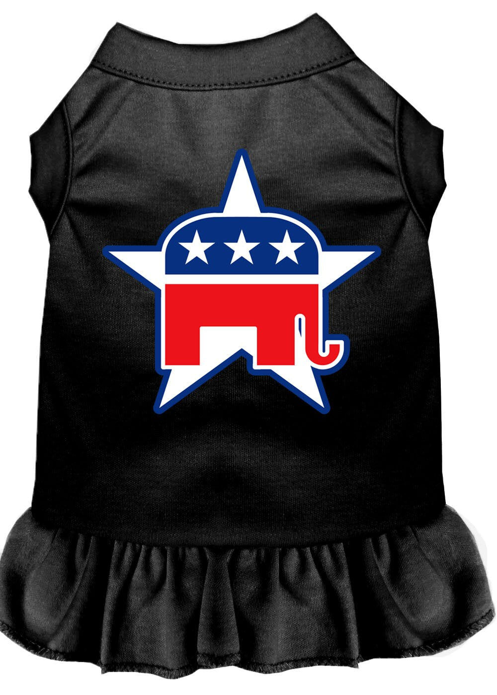 Pet Dress Screen Printed, "Republican"