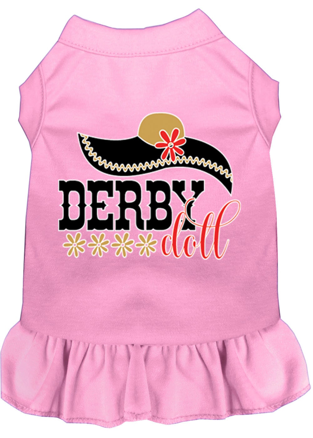 Pet Dress "Derby Doll" Light Pink