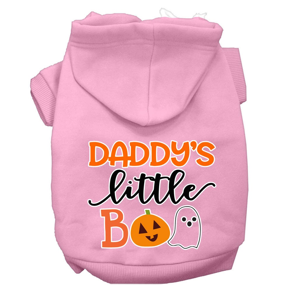 Halloween Pet Hoodie "Daddy's Little Boo"