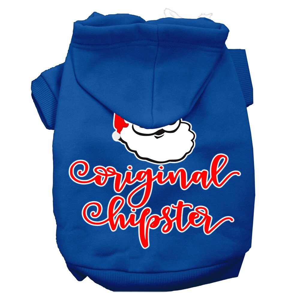 Christmas Pet Hoodie "Original Hipster"