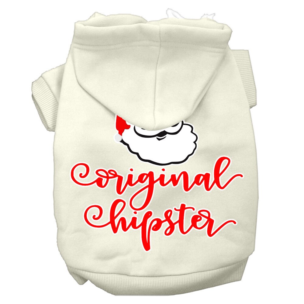 Christmas Pet Hoodie "Original Hipster"
