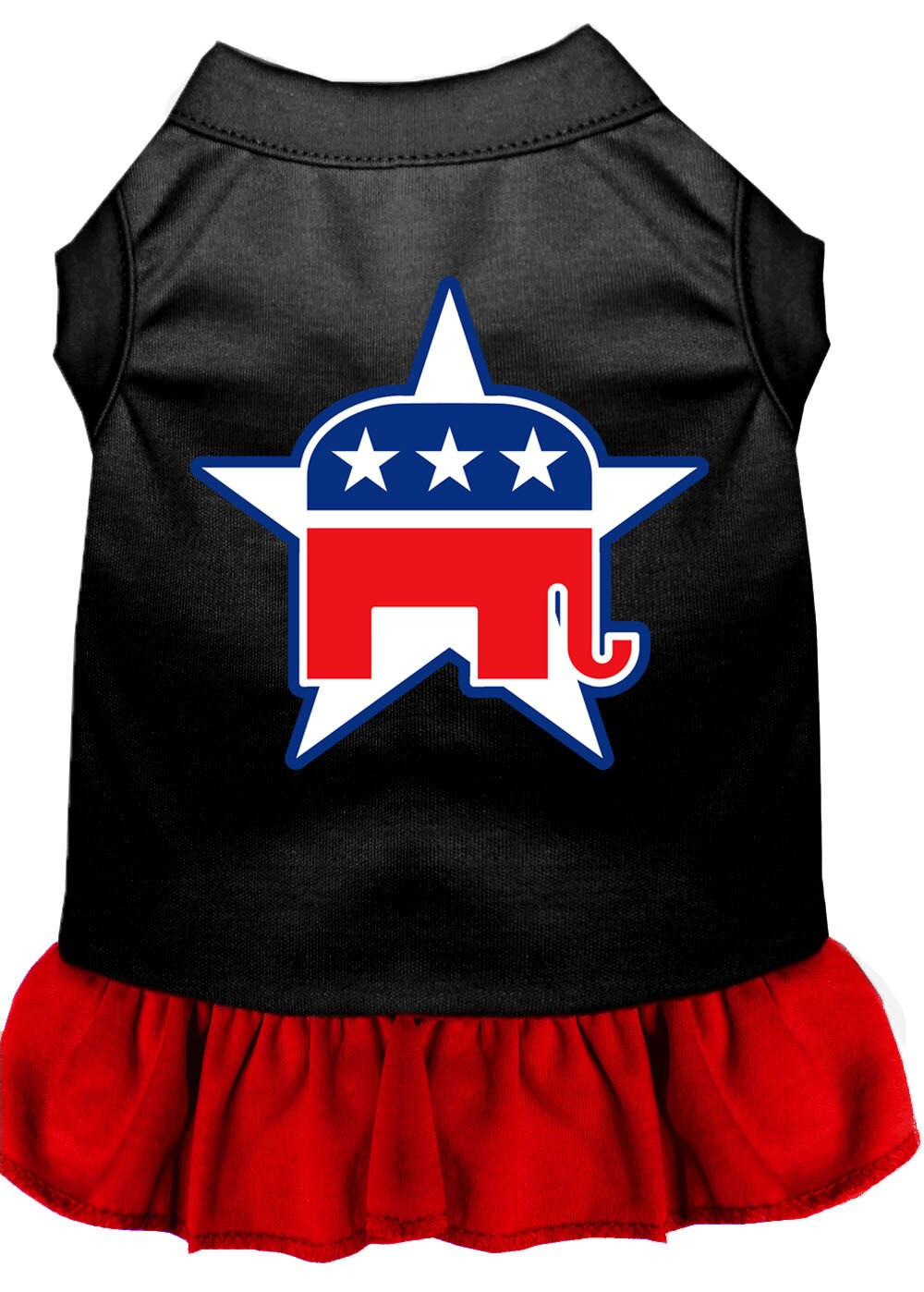 Pet Dress Screen Printed, "Republican"