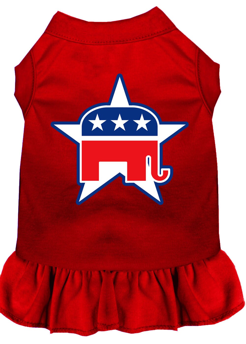 Pet Dress Screen Printed, "Republican"