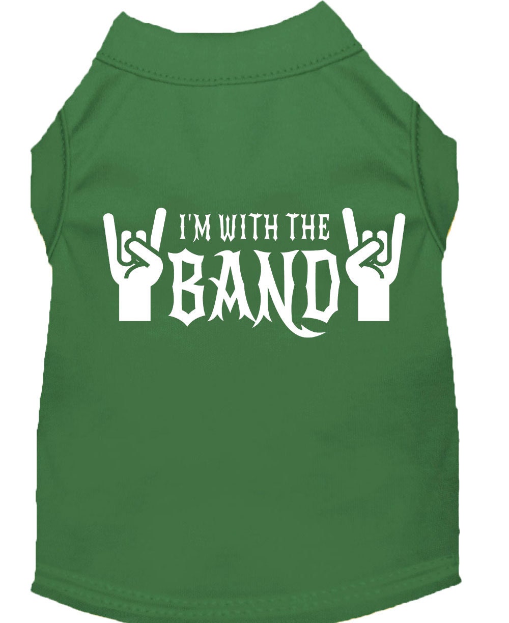 Pet Shirt "I'm With The Band"
