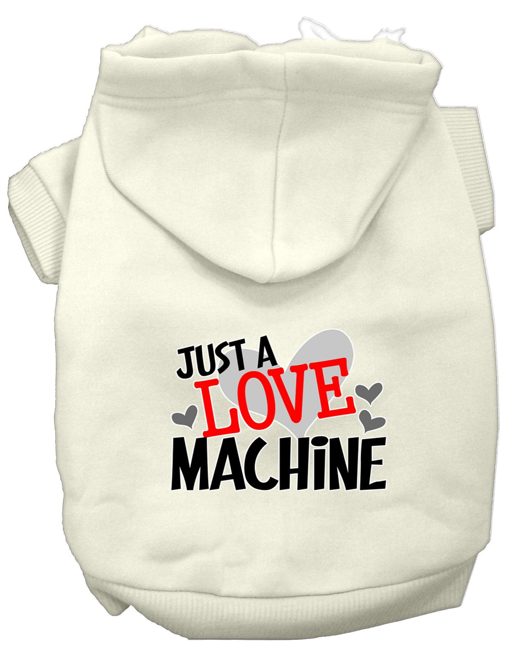 Pet Hoodie "Just A Love Machine"