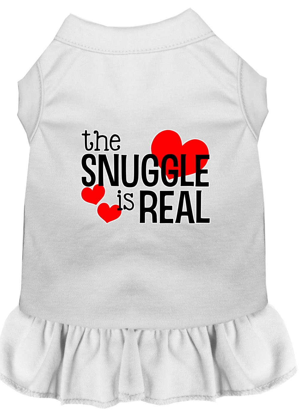 The Snuggle Is Real Pet Dress Black