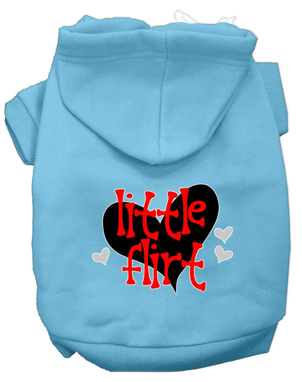 Pet Hoodie "Little Flirt" Baby Blue