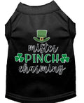 Pet Shirt "Mr. Pinch Charming" Black