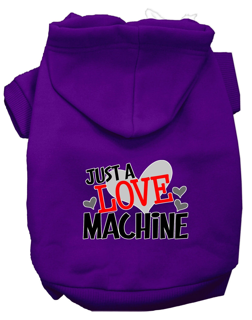 Pet Hoodie "Just A Love Machine"
