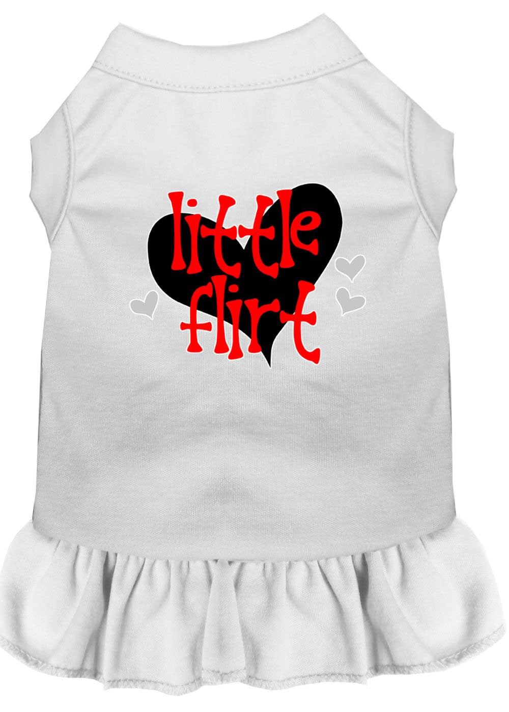 Pet Dress "Little Flirt" White