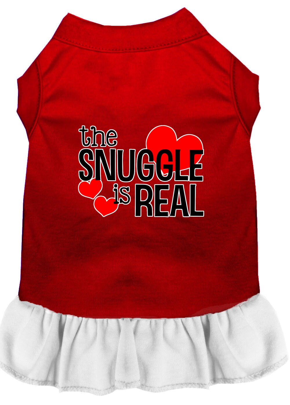 The Snuggle Is Real Pet Dress Black