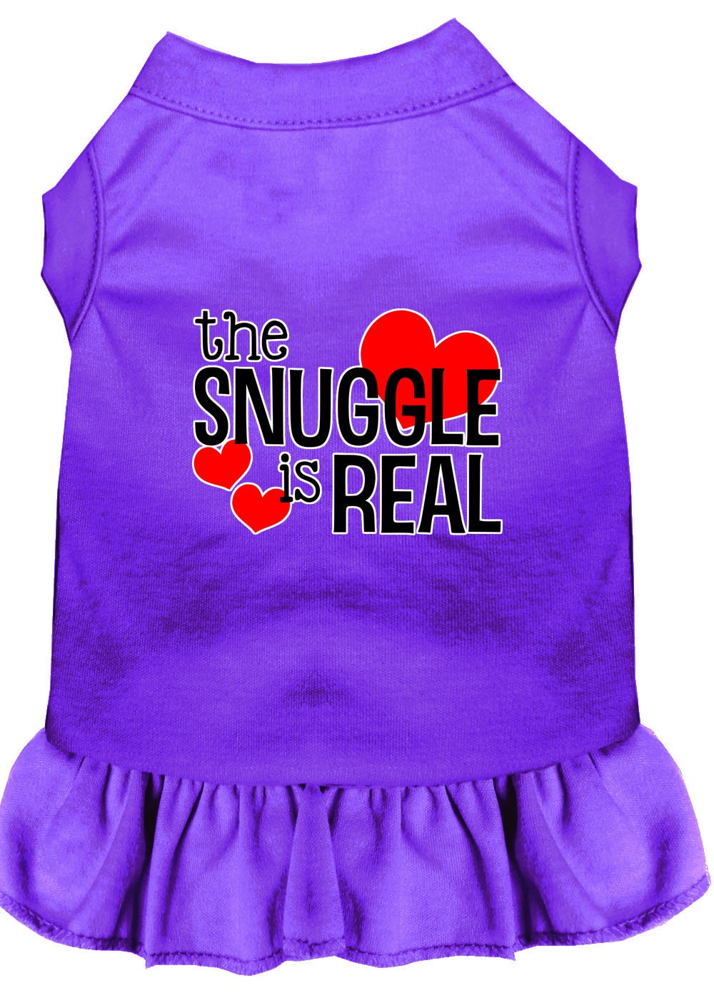 The Snuggle Is Real Pet Dress Black