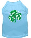 Pet Shirt "Irish Pup" Baby Blue