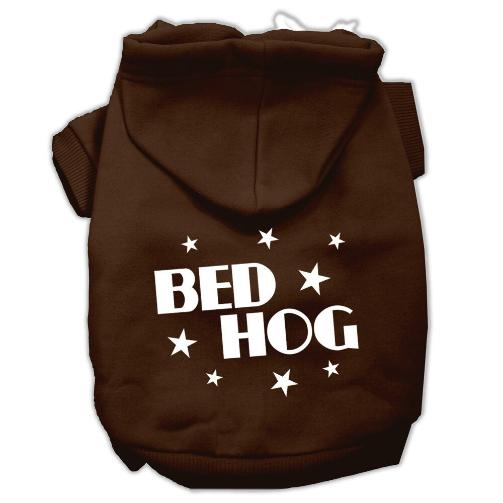 Pet Hoodie "Bed Hog" Brown